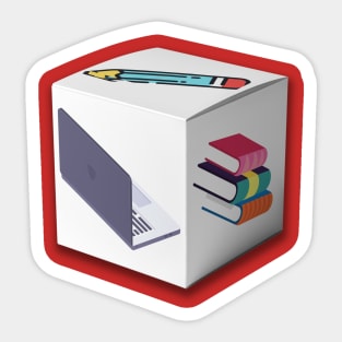 The Official Writer's Block Sticker